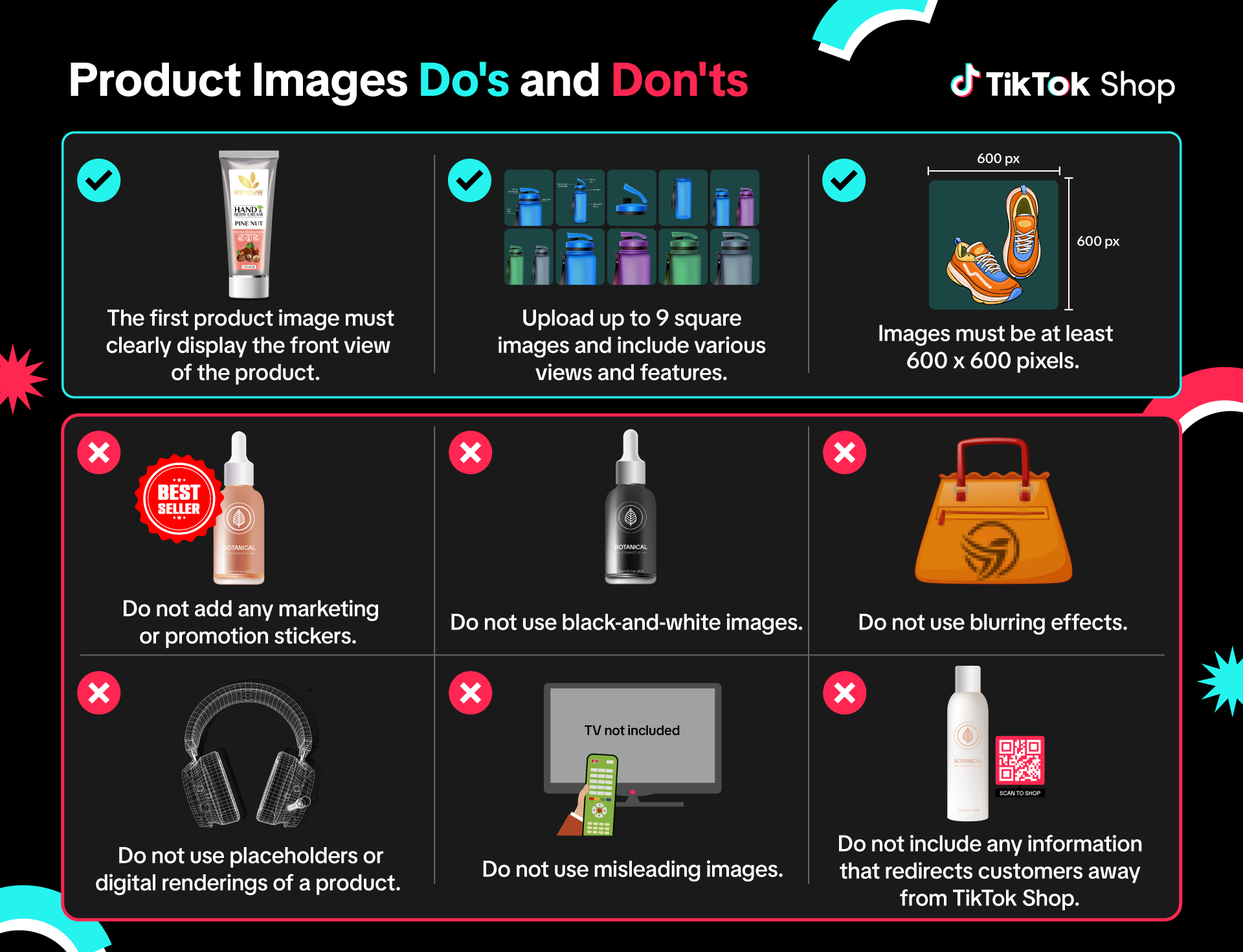 TikTok Shop Product Listing Do's and Don'ts